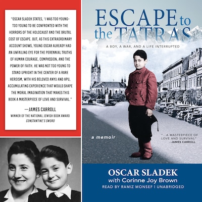 Escape to the Tatras – omslag til lydbogen af Oscar Sladek