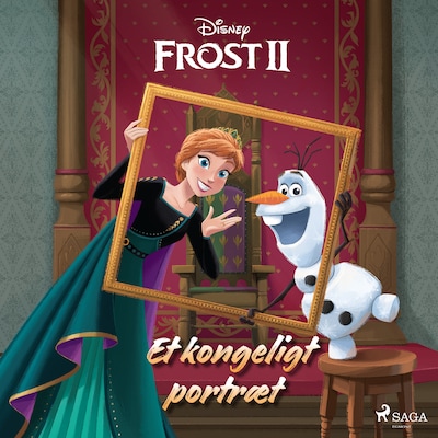 Frost 2 - Et kongeligt portræt – omslag til lydbogen af Disney