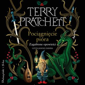 Pociągnięcie pióra – okładka audiobooka, autor Terry Pratchett