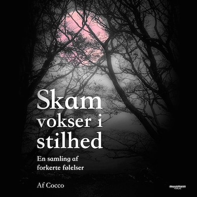 Skam vokser i stilhed – omslag til lydbogen af Cocco