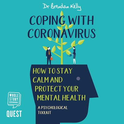 Coping with Coronavirus – omslag til lydbogen af Brendan Kelly