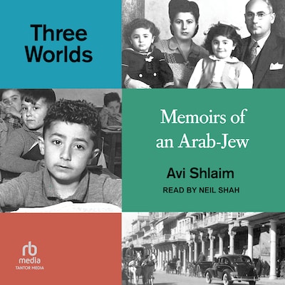 Three Worlds – omslag til lydbogen af Avi Shlaim