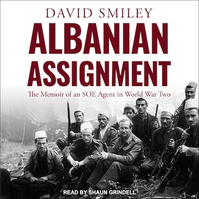 Albanian Assignment – omslag til lydbogen af David Smiley