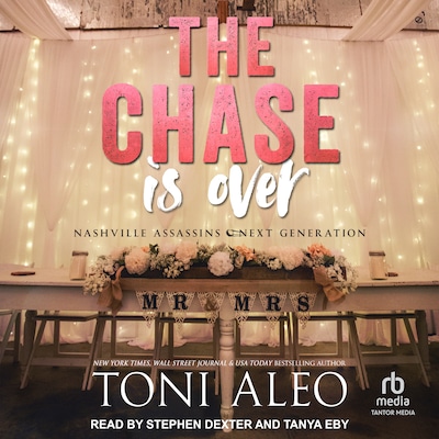 The Chase is Over – omslag til lydbogen af Toni Aleo