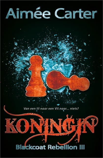 Koningin: van een III naar een VII naar...niets? – omslag van het luisterboek van Aimee Carter