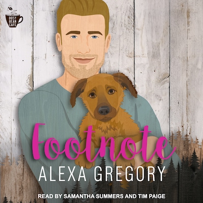 Footnote – omslag til lydbogen af Alexa Gregory