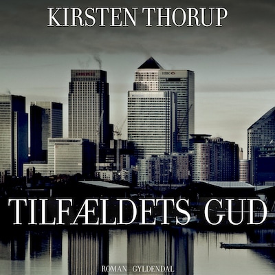 Tilfældets gud – omslag til lydbogen af Kirsten Thorup