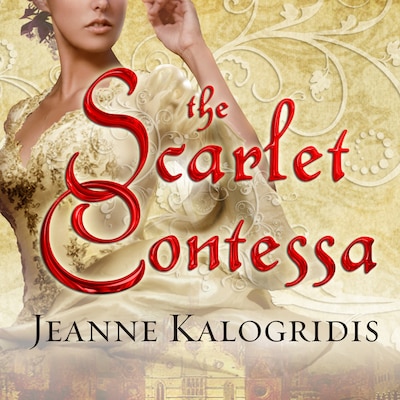 The Scarlet Contessa – omslag til lydbogen af Jeanne Kalogridis