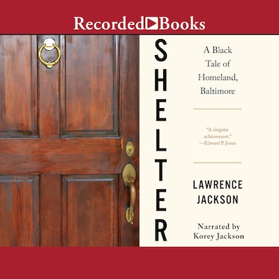 Shelter – omslag til lydbogen af Lawrence Jackson