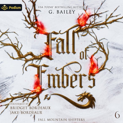 Fall of Embers – omslag til lydbogen af G. Bailey