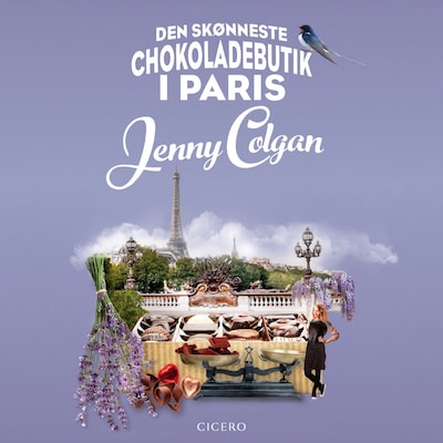 Den skønneste chokoladebutik i Paris – omslag til lydbogen af Jenny Colgan