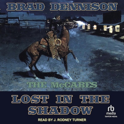 Lost in the Shadow – omslag til lydbogen af Brad Dennison