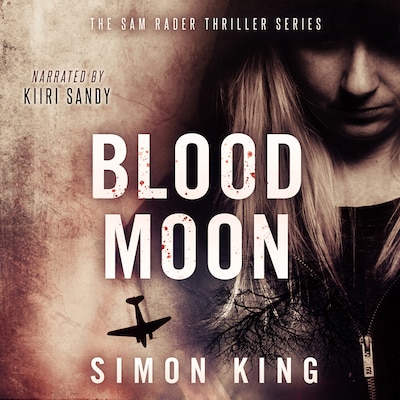 Blood Moon – omslag til lydbogen af Simon King