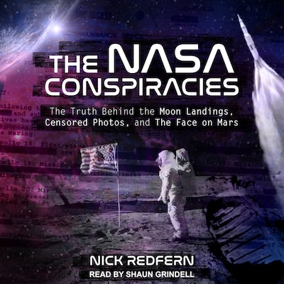 The NASA Conspiracies – omslag til lydbogen af Nick Redfern