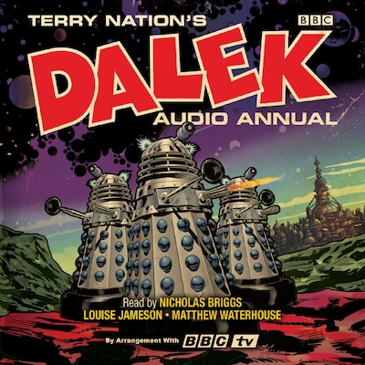 The Dalek Audio Annual – omslag til lydbogen af Terry Nation