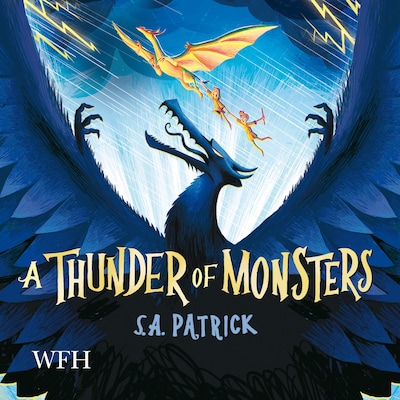 A Thunder of Monsters – omslag til lydbogen af S.A. Patrick