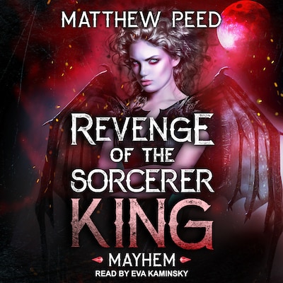 Mayhem – omslag til lydbogen af Matthew Peed