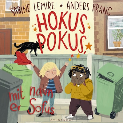 Hokuspokus, mit navn er Sofus – omslag til lydbogen af Sabine Lemire, Anders Frang
