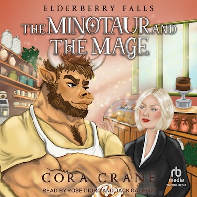 The Minotaur and the Mage – omslag til lydbogen af Cora Crane