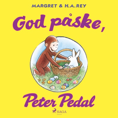 God påske, Peter Pedal – omslag til lydbogen af H. A. Rey, Margret Rey