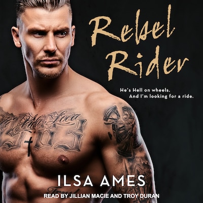 Rebel Rider – omslag til lydbogen af Ilsa Ames
