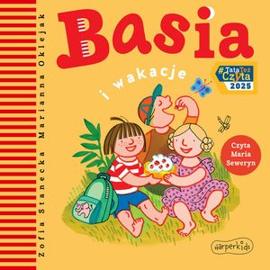 Basia i wakacje – okładka audiobooka, autor Zofia Stanecka
