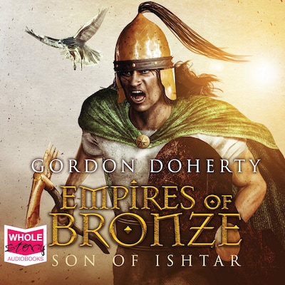 Empires of Bronze: Son of Ishtar – omslag til lydbogen af Gordon Doherty