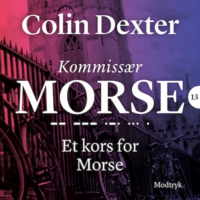 Et kors for Morse – omslag til lydbogen af Colin Dexter