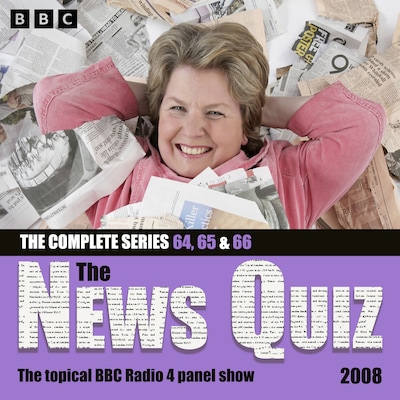 The News Quiz 2008 – omslag til lydbogen af BBC Radio Comedy
