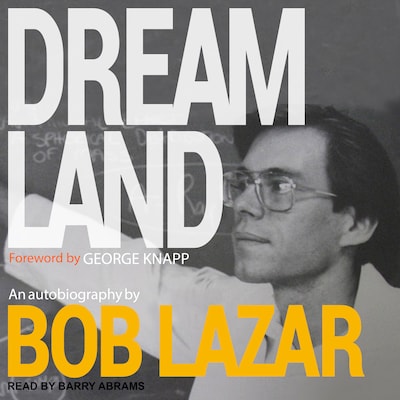 Dreamland – omslag til lydbogen af Bob Lazar