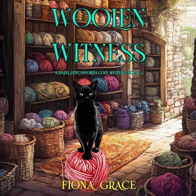 Woolen Witness (A Hazel Stitchworth Cozy Mystery—Book 2) – omslag til lydbogen af Fiona Grace