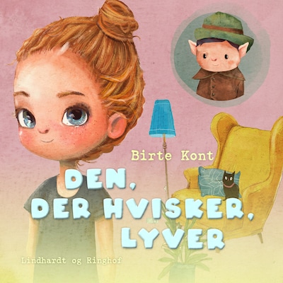 Den, der hvisker, lyver – omslag til lydbogen af Birte Kont