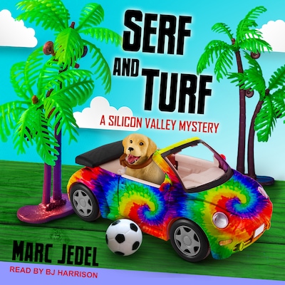 Serf and Turf – omslag til lydbogen af Marc Jedel