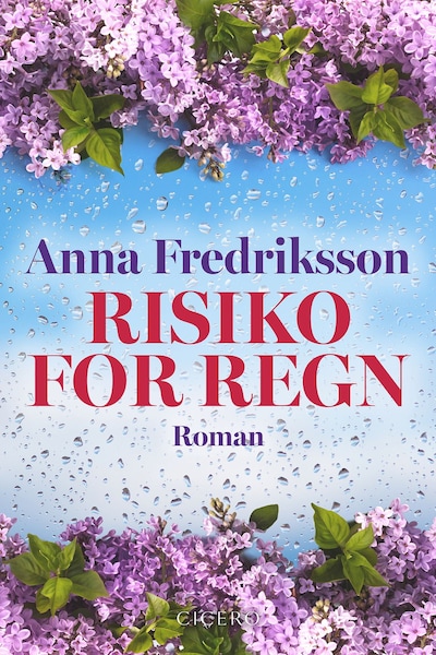 Risiko for regn – omslag til lydbogen af Anna Fredriksson