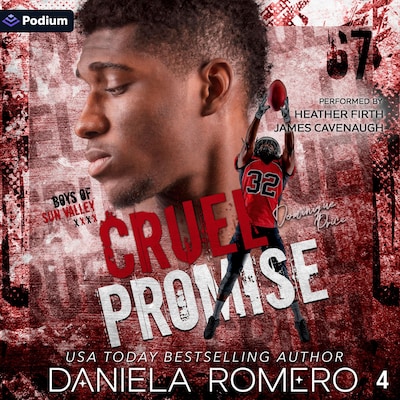 Cruel Promise – omslag til lydbogen af Daniela Romero