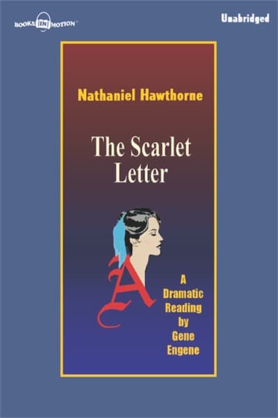 Scarlet Letter, The – omslag til lydbogen af Nathaniel Hawthorne