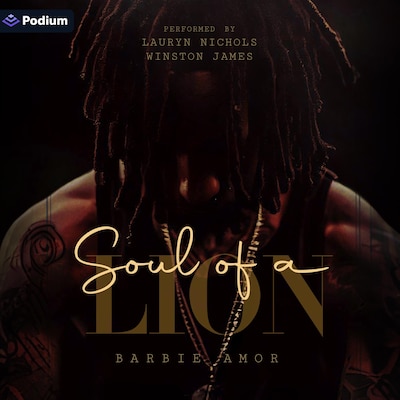 Soul of a Lion – omslag til lydbogen af Barbie Amor, Barbie Scott
