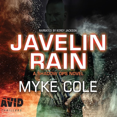 Javelin Rain – omslag til lydbogen af Myke Cole