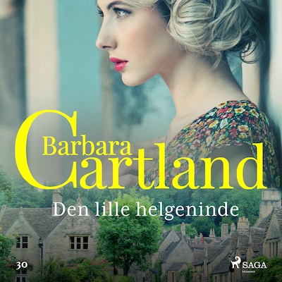 Den lille helgeninde – omslag til lydbogen af Barbara Cartland