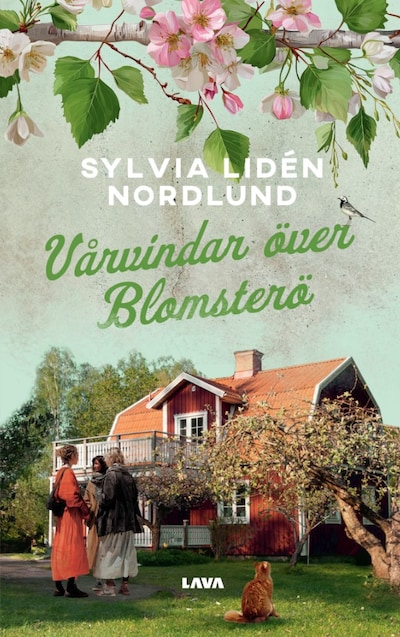 Vårvindar över Blomsterö – omslag till ljudboken av Sylvia Lidén Nordlund