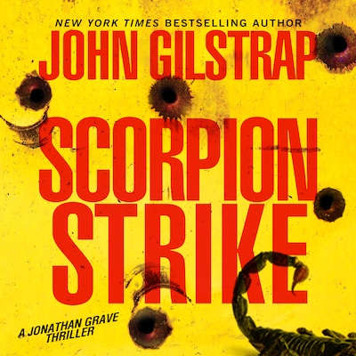 Scorpion Strike – omslag til lydbogen af John Gilstrap