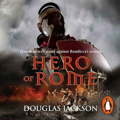 Hero of Rome (Gaius Valerius Verrens 1) – omslag til lydbogen af Douglas Jackson