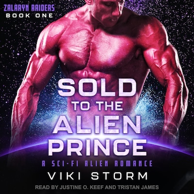 Sold to the Alien Prince – omslag til lydbogen af Viki Storm