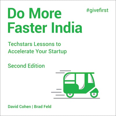 Do More Faster India – omslag til lydbogen af David Cohen, Brad Feld
