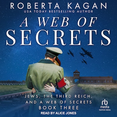 A Web of Secrets – omslag til lydbogen af Roberta Kagan