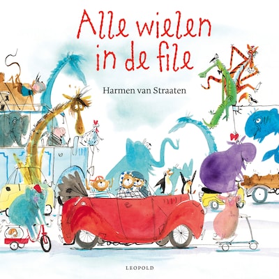 Alle wielen in de file