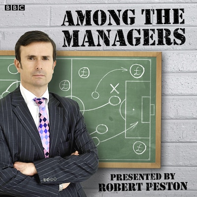 Among The Managers – omslag til lydbogen af Robert Peston