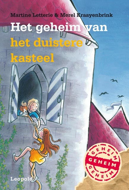 Het geheim van het duistere kasteel – omslag van het luisterboek van Martine Letterie,Merel Kraayenbrink