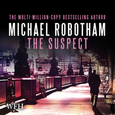 The Suspect – omslag til lydbogen af Michael Robotham