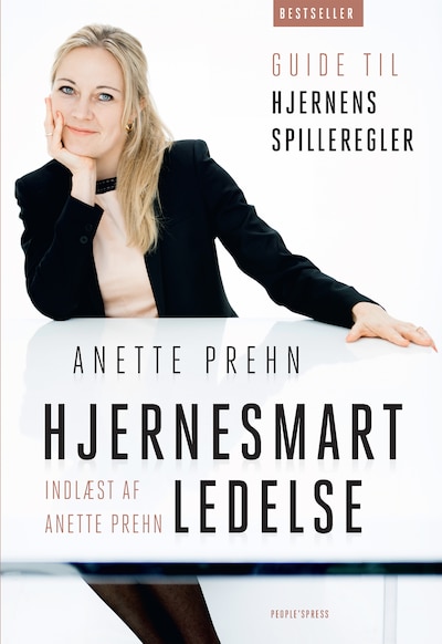 Hjernesmart ledelse – omslag til lydbogen af Anette Prehn